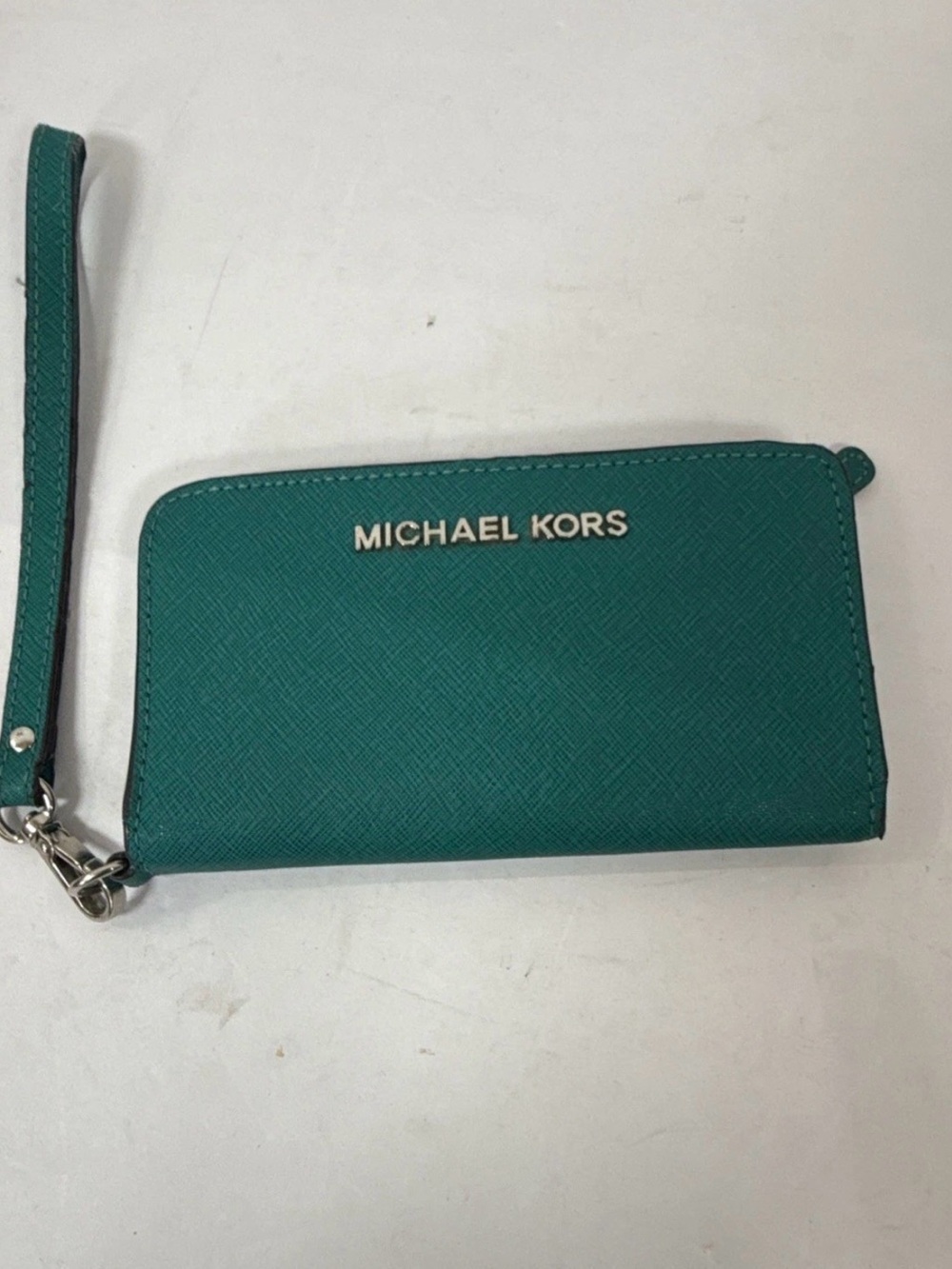 Michael Kors Green Leather Wallet
